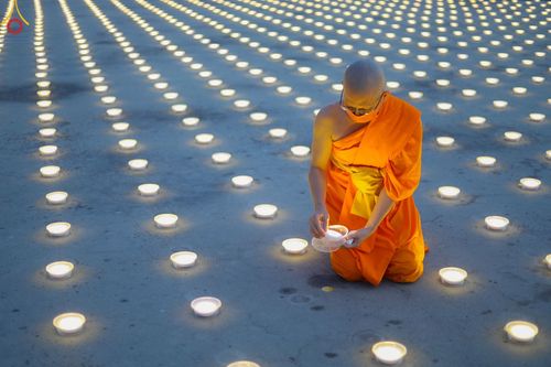ภาพ No.46293:ประมวลภาพพิธีจุดวิสาขประทีป 2565 ณ วัดพระธรรมกาย