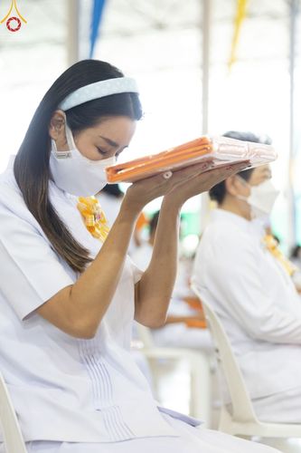 ภาพ No.46818:ประมวลภาพพิธีทอดผ้าป่าธรรมชัย ณ วัดพระธรรมกาย (5 มิถุนายน พ.ศ. 2565)