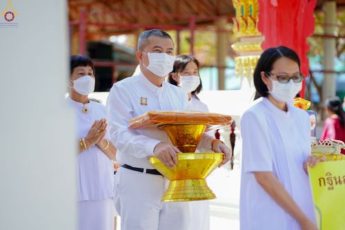 ภาพ No.55944:ประมวลภาพพิธีทอดกฐินสามัคคี ณ วัดโพธิ์ จ.พระนครศรีอยุธยา (วันที่ 23 ตุลาคม พ.ศ. 2565)