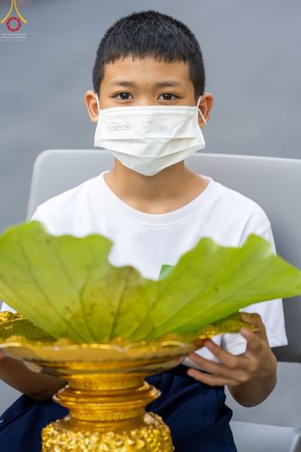 ภาพ No.44434:ประมวลภาพพิธีปลงผม โครงการบรรพชาสามเณรหน่อแก้วเปรียญธรรมรุ่นที่ 10