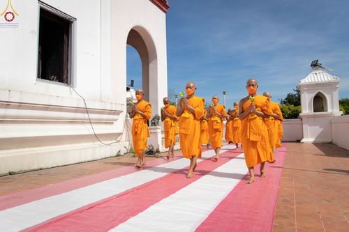 ภาพ No.66325:พิธีอุปสมบทวัดวรนายกรังสรรค์เจติยบรรพตาราม อ.บางปะหัน จ.พระนครศรีอยุธยา รับบุญจัดงานโดยศูนย์อบรมเยาวชนบางปะหัน และสำนักศรัทธาภิบาล เมื่อวันที่ 7 ธันวาคม พ.ศ. 2565