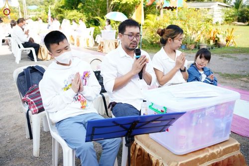 ภาพ No.56995:ประมวลภาพพิธีทอดกฐินสามัคคี ณ ศูนย์ปฏิบัติธรรมสวนผึ้ง (วันที่ 30 ตุลาคม พ.ศ. 2565)