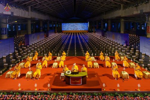 ภาพ No.41073:พิธีฉลองชัย สวดธรรมจักร ออนไลน์ เนื่องในวาระอายุวัฒนมงคลครบ 81 ปี หลวงพ่อทัตตชีโว