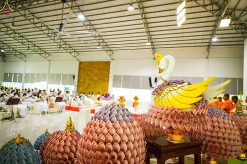 ภาพ No.56218:ประมวลภาพพิธีทอดกฐินสามัคคี ณ ศูนย์ปฏิบัติธรรมบ้านโพธิ์ (วันที่ 23 ตุลาคม พ.ศ. 2565)