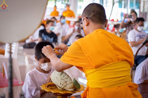ภาพ No.44811:ประมวลภาพพิธีบรรพชา ในโครงการบรรพชาสามเณรฟื้นฟูพระพุทธศาสนาทั่วไทย ณ ศูนย์อบรมเยาวชนบางปะหัน