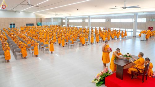ภาพ No.46612:ประมวลภาพพิธีปฐมนิเทศเปิดเรียน โรงเรียนพระปริยัติธรรม ประจำปีการศึกษา 2565 ณ วัดพระธรรมกาย