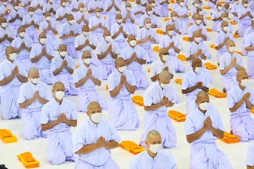 ภาพ No.44300:ประมวลภาพพิธีบรรพชา และพิธีถวายบาตร โครงการบวชภาคฤดูร้อน พ.ศ. 2565