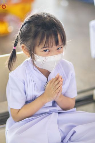 ภาพ No.48167:ประมวลภาพพิธีถวายผ้าอาบน้ำฝน และประทีปโคมไฟ เนื่องในวันอาสาฬหบูชา ประจำปี 2565