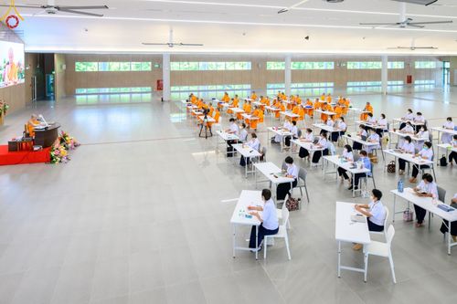 ภาพ No.46628:ประมวลภาพโครงการอบรมครูสอนบาลี ณ โรงเรียนพระปริยัติธรรม วัดพระธรรมกาย