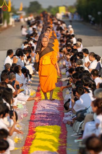 ภาพ No.116696:พิธีต้อนรับพระธรรมยาตรา ปีที่ 12 ณ อนุสรณ์สถานบางปลา จ.นครปฐม วันที่ 21 มกราคม พ.ศ. 2567