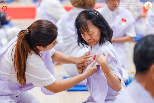 ภาพ No.152152:โครงการอบรมอุบาสก อุบาสิกาแก้ว ตัวแทนทอดกฐิน 30,000 วัด ทั่วไทย ระหว่างวันที่ 6-8 กันยายน พ.ศ. 2567 ณ ศูนย์อบรมเยาวชนกาญจนบุรี