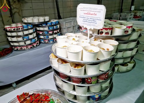 ภาพ No.114554:พิธีถวายภัตตาหารเป็นสังฆทาน แด่คณะพระธรรมยาตรา ปีที่ 12 วันที่ 18 มกราคม พ.ศ. 2567 ณ วัดโบสถ์(บน) บางคูเวียง จ.นนทบุรี