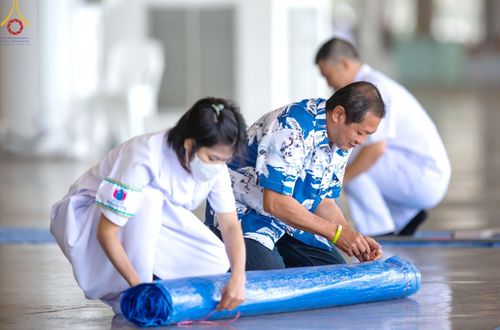 ภาพ No.205929:พิธีตักบาตร และ พิธีบูชาข้าวพระ ในวันอาทิตย์ต้นเดือน 2 กุมภาพันธ์ พ.ศ. 2568 ณ สภาธรรมกายสากล วัดพระธรรมกาย