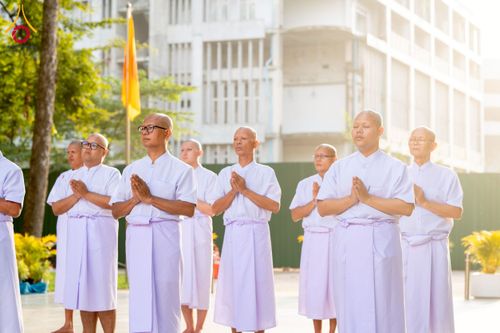 ภาพ No.244609:วันเสาร์ที่ 6 กันยายน พ.ศ. 2568 พิธีเวียนประทักษิณ และวันทาสีมาของนาคธรรมทายาท โครงการอุปสมบทหมู่บูชาธรรมครบรอบ 108 ปี วันครูผู้ค้นพบวิชชาธรรมกาย ณ โบสถ์พระไตรปิฎก วัดพระธรรมกาย