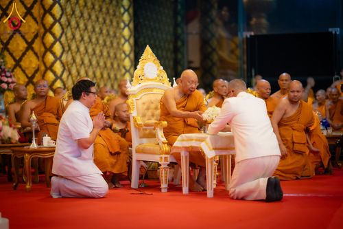 ภาพ No.210741:วันพฤหัสบดีที่ 13 มีนาคม พ.ศ. 2568  สมโภชพระประธานอุโบสถวัดป่าอุบลแก้ว จังหวัดอุบลราชธานี