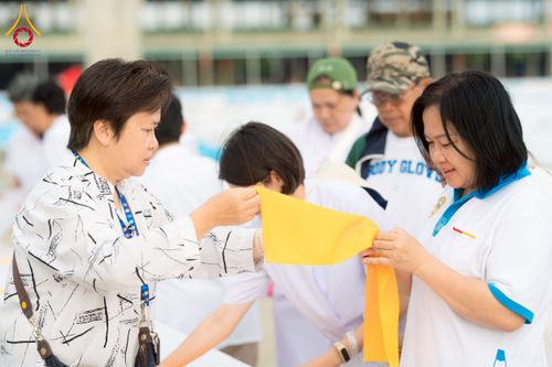 ภาพ No.217811:วันที่ 10-14 เมษายน พ.ศ. 2568 เจ้าหน้าที่อาสาสมัคร เตรียมงานวันคุ้มครองโลก ชุดที่ 2 วัดพระธรรมกาย จ.ปทุมธานี