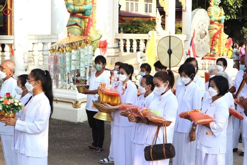 ภาพ No.54449:ประมวลภาพพิธีทอดกฐินสามัคคี ณ วัดศรีมหาโพธิ์ จ.สุโขทัย  (วันที่ 18 ตุลาคม พ.ศ. 2565)