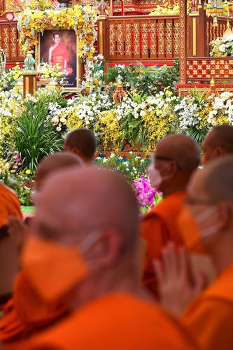 ภาพ No.51870:พิธีพระราชทานเพลิงศพพระเทพวรเวที (บุญศรี ปุญฺญสิริ น.ธ.เอก, ป.ธ.๔) อดีตผู้ช่วยเจ้าอาวาสวัดปากน้ำ 