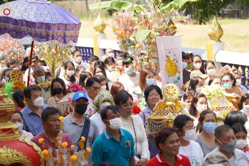 ภาพ No.56014:ประมวลภาพพิธีทอดกฐินสามัคคี ณ วัดบันลือธรรม จ.พระนครศรีอยุธยา (วันที่ 23 ตุลาคม พ.ศ. 2565)
