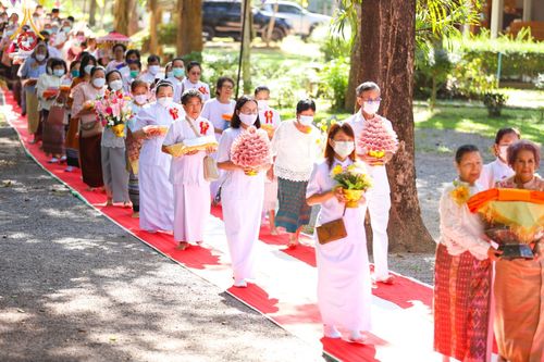 ภาพ No.53328:ประมวลภาพพิธีทอดกฐินสามัคคี ณ วัดป่าโนนสะอาด จ.หนองคาย (วันที่ 11 ตุลาคม พ.ศ. 2565)