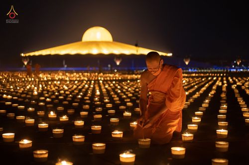 ภาพ No.41076:พิธีฉลองชัย สวดธรรมจักร ออนไลน์ เนื่องในวาระอายุวัฒนมงคลครบ 81 ปี หลวงพ่อทัตตชีโว