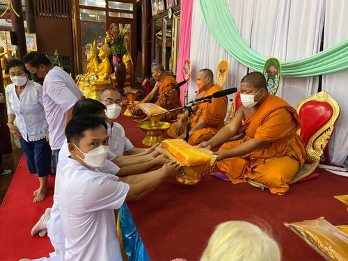 ภาพ No.54273:ประมวลภาพพิธีทอดกฐินสามัคคี ณ วัดสามจุ่น จ.สุพรรณบุรี (วันที่ 16 ตุลาคม พ.ศ. 2565)