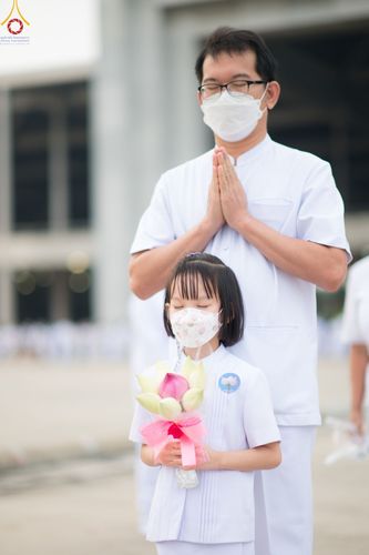 ภาพ No.50982:ประมวลภาพพิธีบรรพชาอุปสมบท โครงการบรรพชาอุปสมบทหมู่ รุ่นวันครูวิชชาธรรมกาย ปีพุทธศักราช 2565