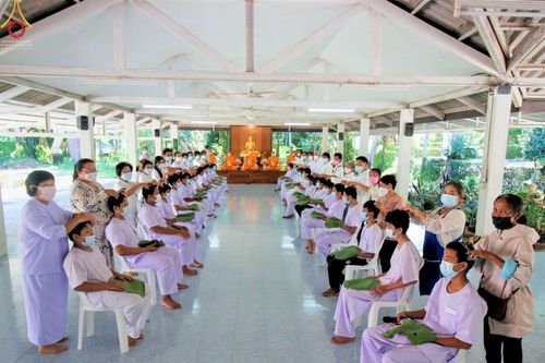 ภาพ No.44109:ประมวลภาพพิธีตัดปอยผมนาคธรรมทายาท ณ ธุดงคสถานจันทปุระ