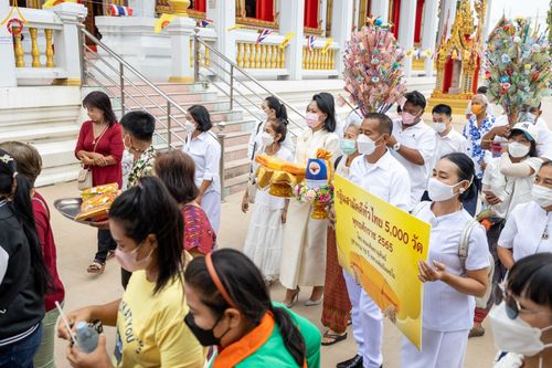 ภาพ No.53838:ประมวลภาพพิธีทอดกฐินสามัคคี ณ วัดแสงสรรค์ จ.ปทุมธานี (วันที่ 16 ตุลาคม พ.ศ. 2565)