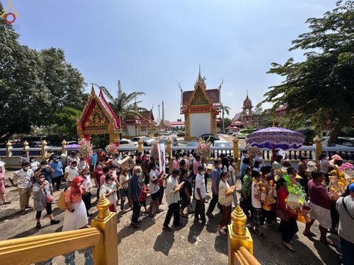 ภาพ No.56013:ประมวลภาพพิธีทอดกฐินสามัคคี ณ วัดบันลือธรรม จ.พระนครศรีอยุธยา (วันที่ 23 ตุลาคม พ.ศ. 2565)