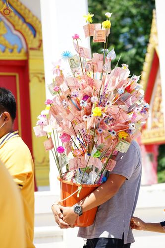 ภาพ No.55947:ประมวลภาพพิธีทอดกฐินสามัคคี ณ วัดโพธิ์ จ.พระนครศรีอยุธยา (วันที่ 23 ตุลาคม พ.ศ. 2565)