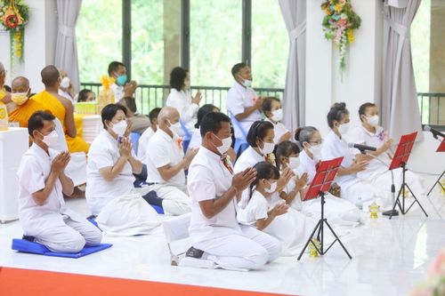 ภาพ No.50191:ประมวลภาพพิธีถวายมหาสังฆทาน 77 วัด ฉลองครบรอบ 7 ปี ศูนย์ปฏิบัติธรรมพัทลุง