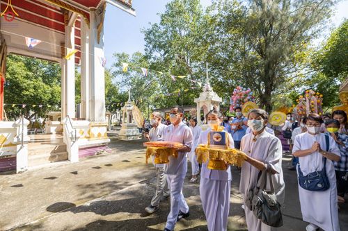 ภาพ No.52754:ประมวลภาพพิธีทอดกฐินสามัคคี ณ วัดไผ่โรงวัว จังหวัดสุพรรณบุรี (วันที่ 13 ตุลาคม พ.ศ. 2565)