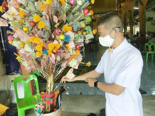 ภาพ No.53478:ประมวลภาพพิธีทอดกฐินสามัคคี ณ วัดไผ่พันมือ จ.สุพรรณบุรี (วันที่ 15 ตุลาคม พ.ศ. 2565)