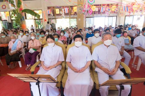 ภาพ No.55866:ประมวลภาพพิธีทอดกฐินสามัคคี ณ วัดโคกสมบูรณ์ จ.ลพบุรี (วันที่ 23 ตุลาคม พ.ศ. 2565)