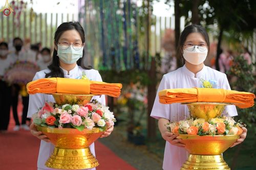 ภาพ No.55296:ประมวลภาพพิธีทอดกฐินสามัคคี ณ ศูนย์อบรมเยาวชนจังหวัดนนทบุรี (วันที่ 22 ตุลาคม พ.ศ. 2565)