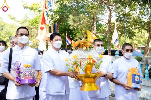 ภาพ No.56405:ประมวลภาพพิธีทอดกฐินสามัคคี ณ วัดลาดประทุมทอง จ.สุพรรณบุรี (วันที่ 30 ตุลาคม พ.ศ. 2565)