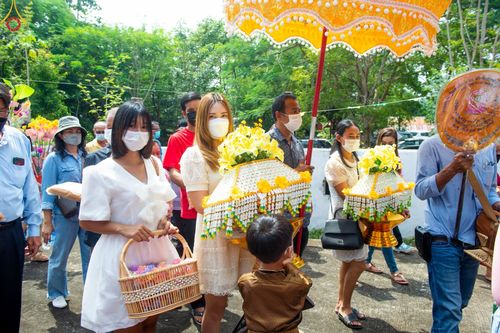 ภาพ No.52831:ประมวลภาพพิธีทอดกฐินสามัคคี ณ วัดโนนสมบูรณ์ จังหวัดปราจีนบุรี (วันที่ 14 ตุลาคม พ.ศ. 2565)