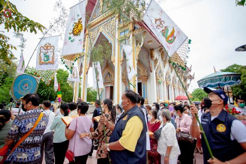 ภาพ No.54027:ประมวลภาพพิธีทอดกฐินสามัคคี ณ วัดเวฬุวัน จ.ปทุมธานี (วันที่ 16 ตุลาคม พ.ศ. 2565)