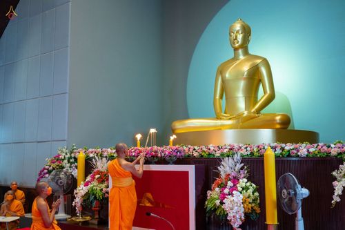 ภาพ No.47643:ประมวลภาพพิธีอุปสมบท โครงการบรรพชาอุปสมบทหมู่ รุ่นเข้าพรรษา 2565