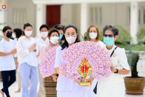 ภาพ No.53253:ประมวลภาพพิธีทอดกฐินสามัคคี ณ วัดโบสถ์บน จ.นนทบุรี