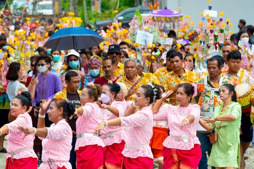 ภาพ No.56037:ประมวลภาพพิธีทอดกฐินสามัคคี ณ วัดนาปรังประชาราม จ.สงขลา (วันที่ 24 ตุลาคม พ.ศ. 2565)