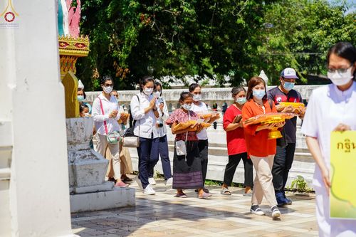 ภาพ No.55946:ประมวลภาพพิธีทอดกฐินสามัคคี ณ วัดโพธิ์ จ.พระนครศรีอยุธยา (วันที่ 23 ตุลาคม พ.ศ. 2565)