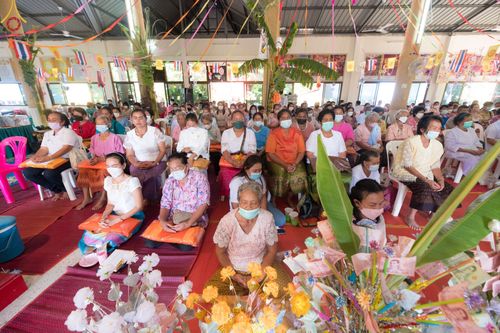 ภาพ No.55867:ประมวลภาพพิธีทอดกฐินสามัคคี ณ วัดโคกสมบูรณ์ จ.ลพบุรี (วันที่ 23 ตุลาคม พ.ศ. 2565)