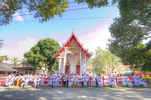 ภาพ No.40074:พิธีตัดปอยผม ปลงผม ขอขมารับผ้าไตรและพิธีบรรพชา ในโครงการอุปสมบท บูชาธรรมมหาปูชนียาจารย์ ประจำปี 2564 ชุดที่ 9