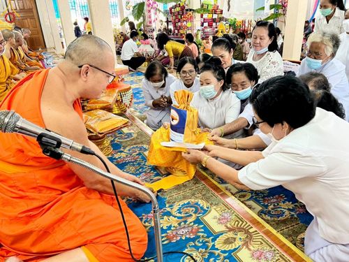 ภาพ No.54001:ประมวลภาพพิธีทอดกฐินสามัคคี ณ วัดโพธิ์สว่าง จ.มหาสารคาม (วันที่ 16 ตุลาคม พ.ศ. 2565)