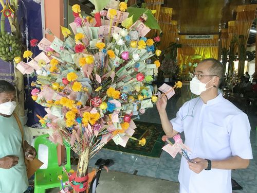 ภาพ No.53482:ประมวลภาพพิธีทอดกฐินสามัคคี ณ วัดไผ่พันมือ จ.สุพรรณบุรี (วันที่ 15 ตุลาคม พ.ศ. 2565)