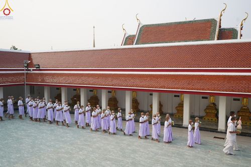 ภาพ No.44684:ประมวลภาพพิธีบรรพชา ในโครงการบรรพชาสามเณรฟื้นฟูพระพุทธศาสนาทั่วไทย ณ วัดสองพี่น้อง