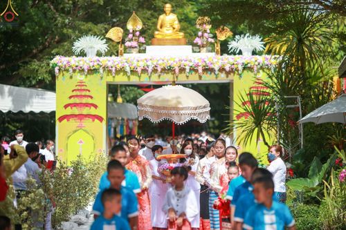 ภาพ No.54539:ประมวลภาพพิธีทอดกฐินสามัคคี ณ ศูนย์ปฏิบัติธรรมเชียงราย (วันที่ 22 ตุลาคม พ.ศ. 2565)