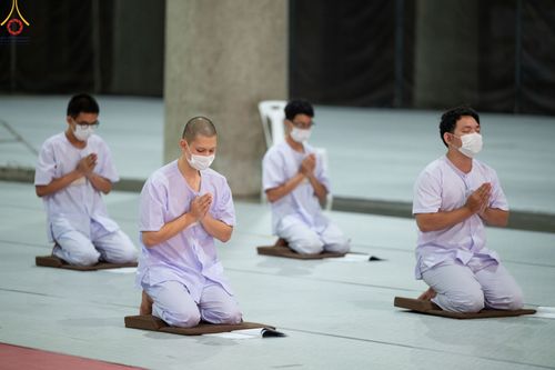 ภาพ No.47346:ประมวลภาพกิจวัตร-กิจกรรม ธรรมทายาท ในโครงการบรรพชาอุปสมบทหมู่ รุ่นเข้าพรรษา